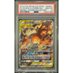 Reshiram & Charizard GX SM201 Figure Collection Promo - 2019 Pokemon - PSA 10