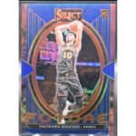 2024 Panini Select Basketball - Zaccharie Risacher 18 - Future Blue /75